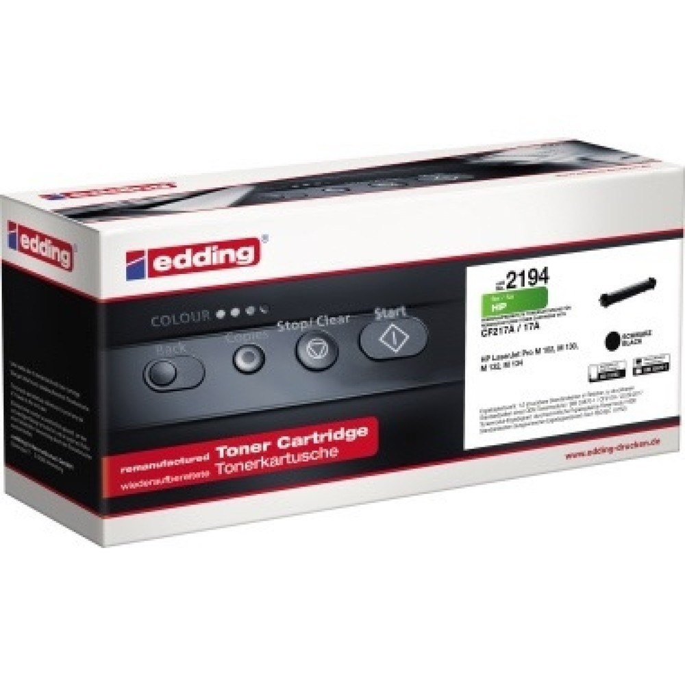 Produktabbildung: edding Toner 18-2194 wie HP 17A sw