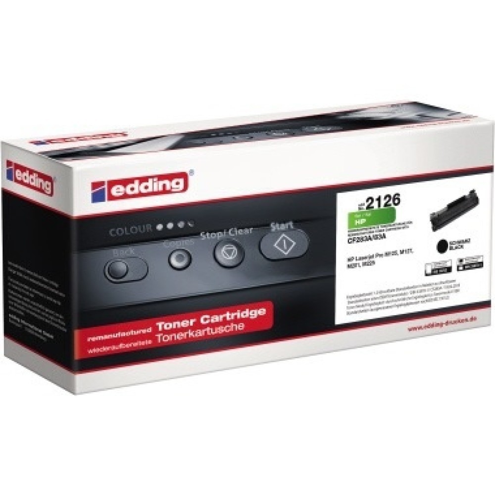 Produktabbildung: edding Toner 18-2126 wie HP CF283A schwarz