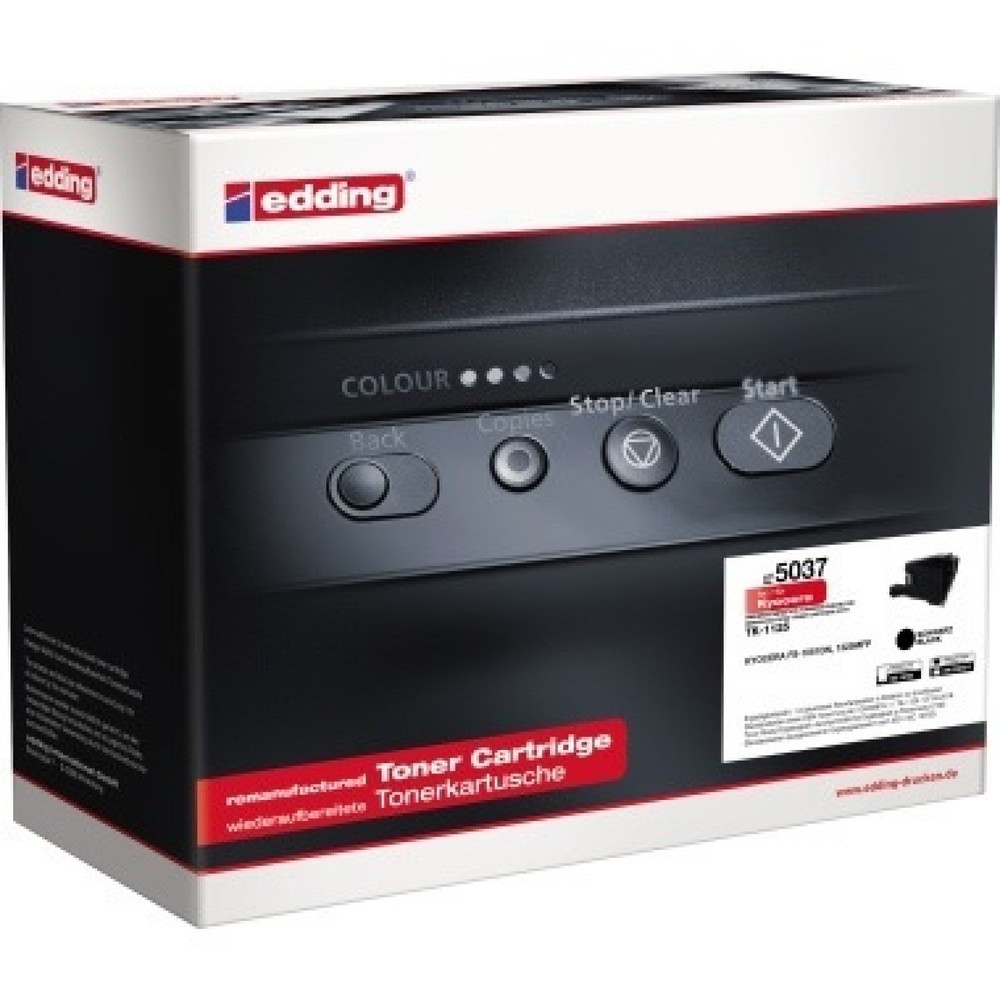 Produktabbildung: edding Toner 18-5037 wie Kyocera TK-1125 schwarz