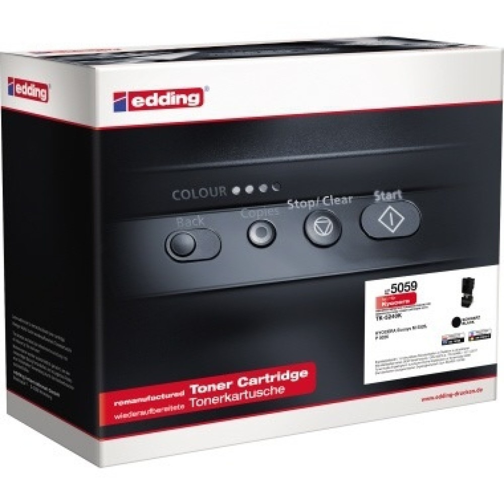 Produktabbildung: edding Toner 18-5059 wie Kyocera TK-5240K schwarz