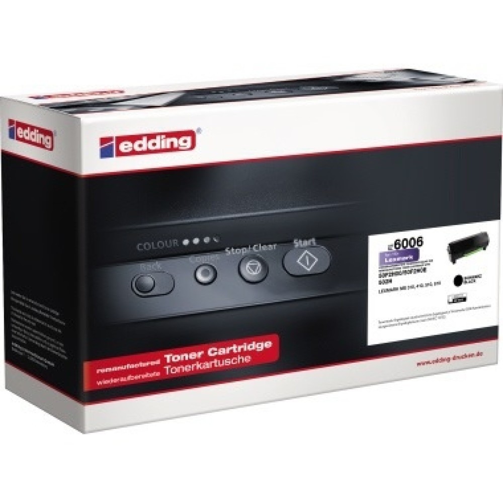 Produktabbildung: edding Toner 18-6006 wie Lexmark 50F2H00/50F2H0E schwarz
