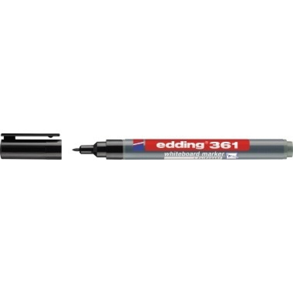 edding Boardmarker 361 4-361001 schwarz Produktabbildung: edding Boardmarker 361 4-361001 schwarz