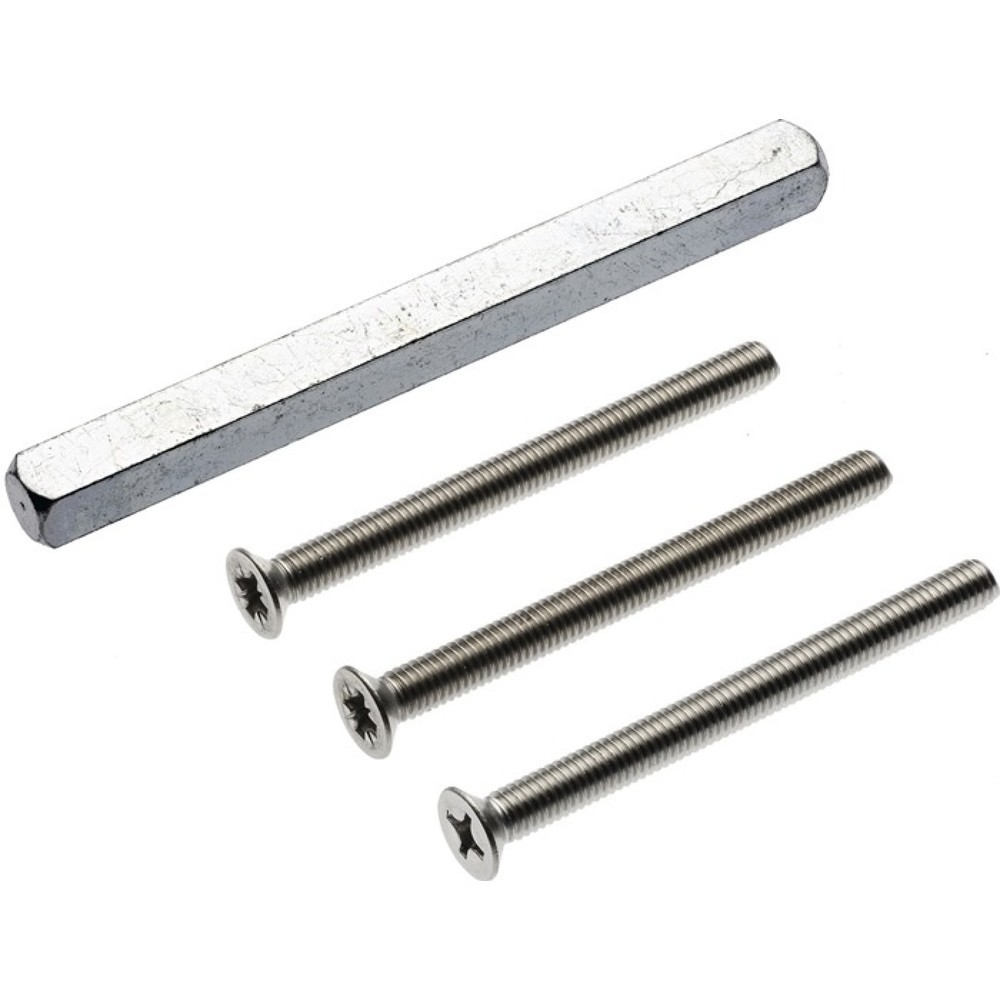 Produktabbildung: EDI Befestigungsset Nr. 31, Vierkant 8 x 100 mm, 63-67 mm M6 x 75