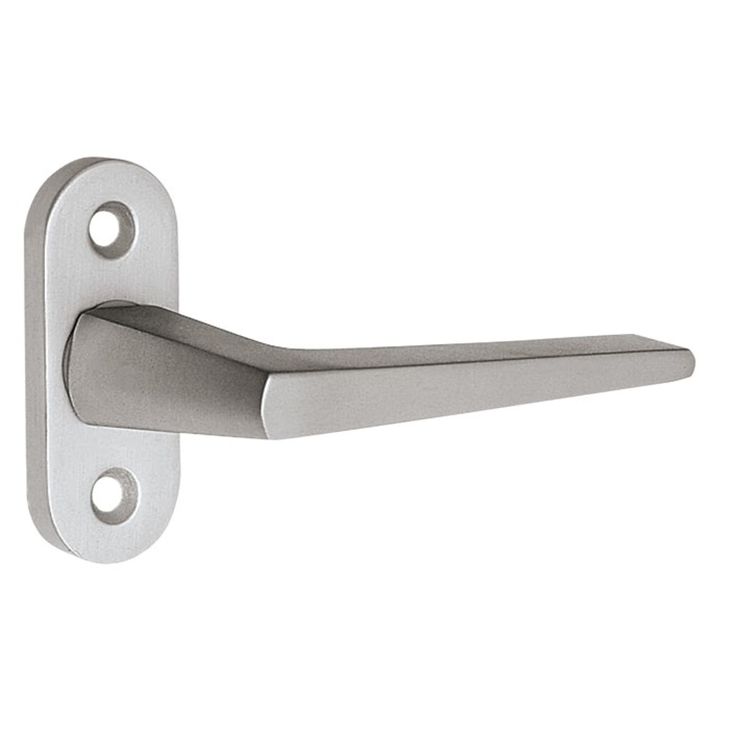 Produktabbildung: EDI Fenstergriff 1512/0000, 35 mm, Aluminium F2 / neusilberfarbig, Standard