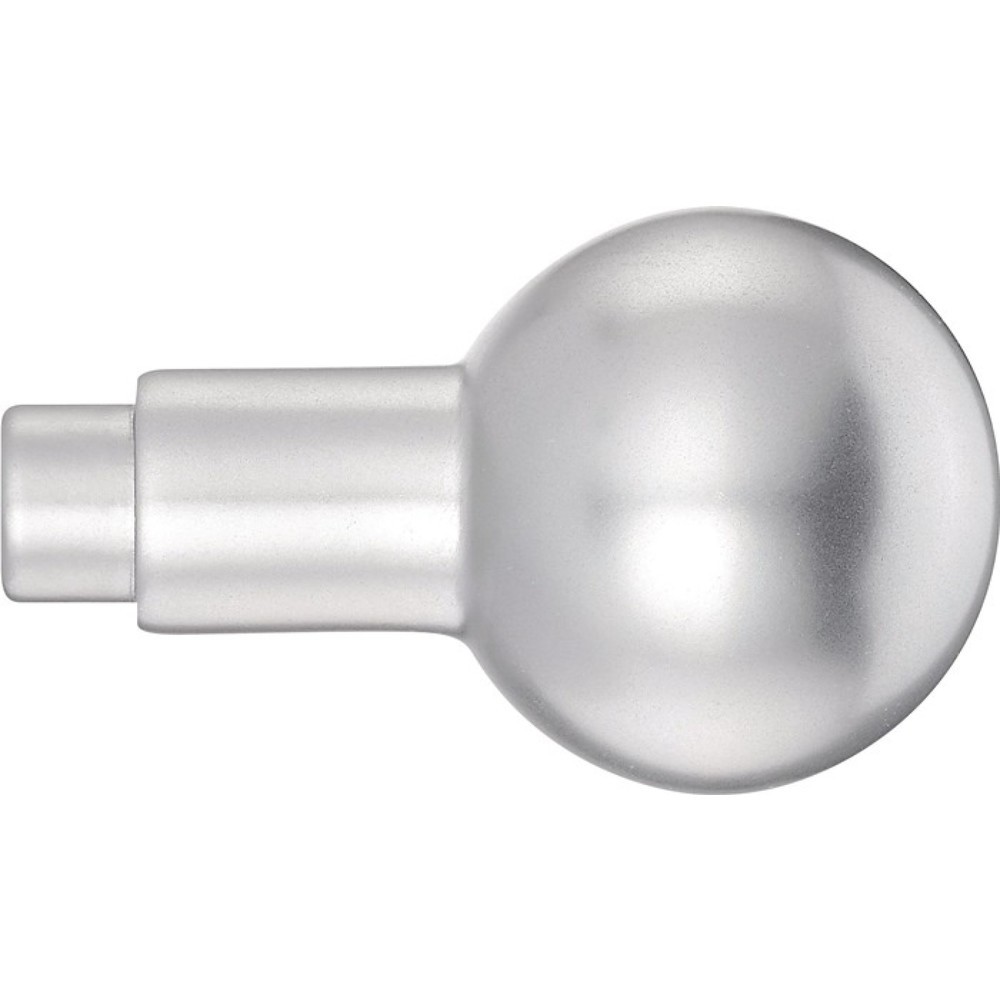 Produktabbildung: EDI Türknopflochteil K5, Aufnahme 8 mm, Edelstahl F00, Kugelknopf
