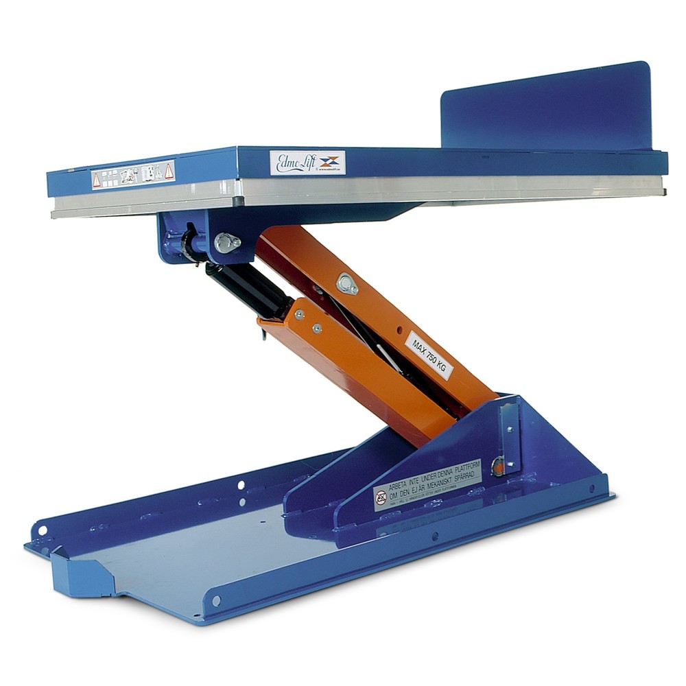 Produktabbildung Nr. 1: EdmoLift® Hub-Neigegerät mit geschlossener Plattform, Hub 235 - 820 mm, TK 750 kg