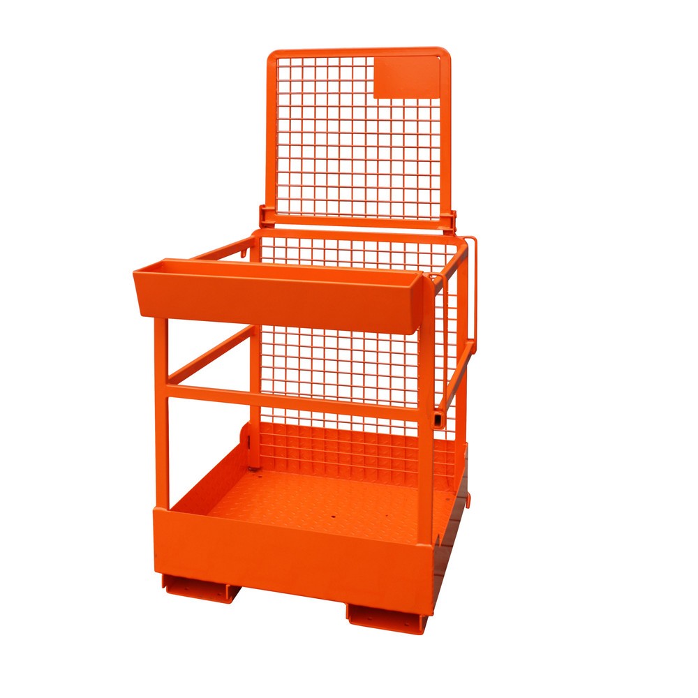 Produktabbildung Nr. 1: Eichinger® Arbeitskorb für Stapler 1 Person, reinorange