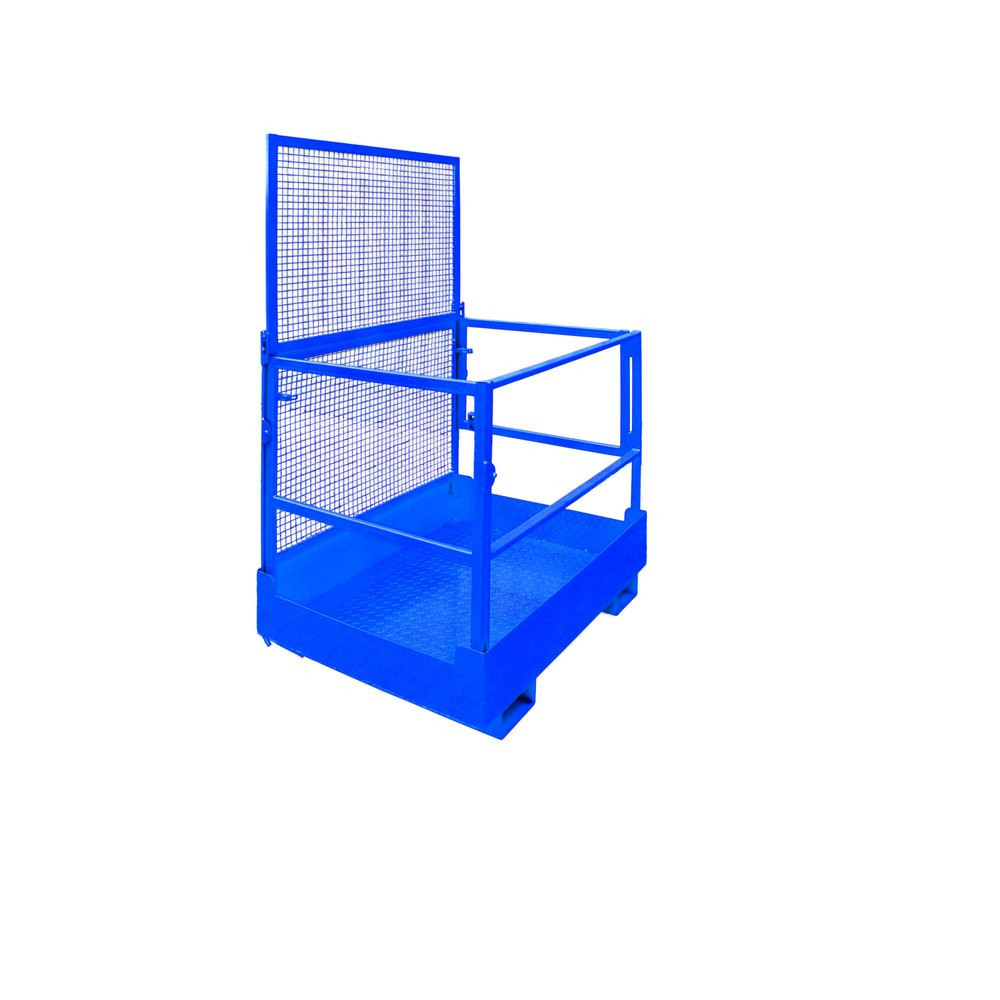 Produktabbildung Nr. 1: Eichinger® Arbeitskorb, zerlegbar, 2 Personen, enzianblau