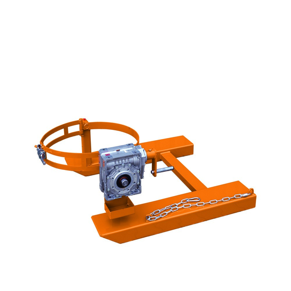 Illustration du produit: Eichinger® Basculeur de fûts, manivelle, 1 x fût orangé pur