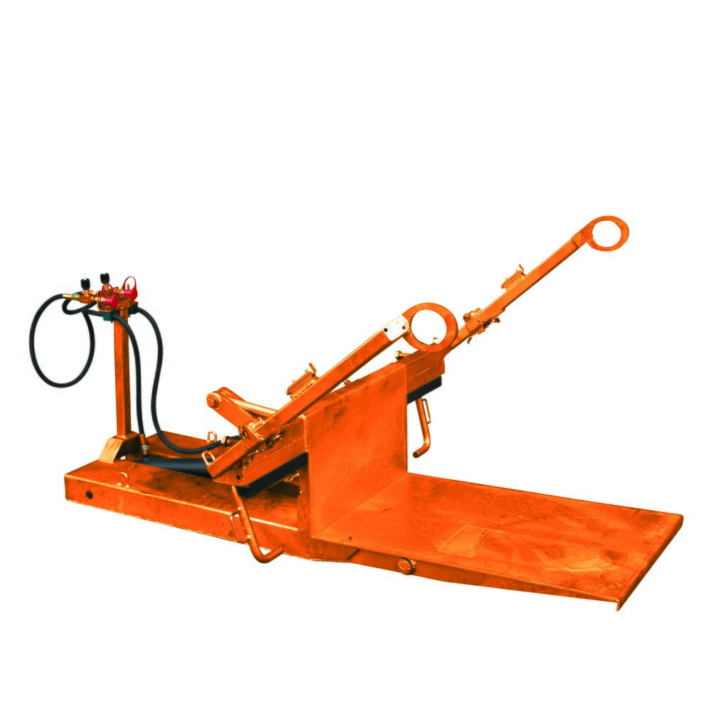 Illustration du produit: Eichinger® Basculeur de poubelle pour grandes poubelles (MGB), 600 kg, orangé pur