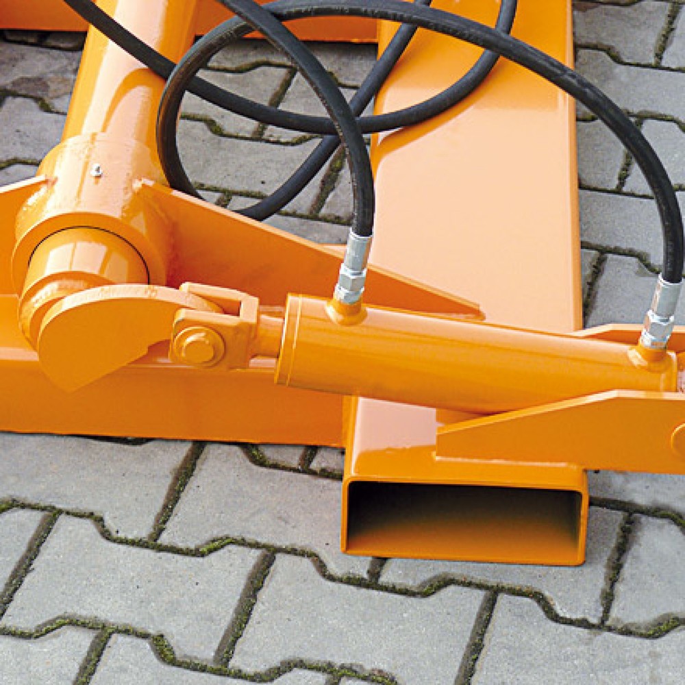 Produktabbildung Nr. 4: Eichinger® Behälterkipper hydraulisch für Behälter mit Staplerschuhen, 1500 kg,  reinorange
