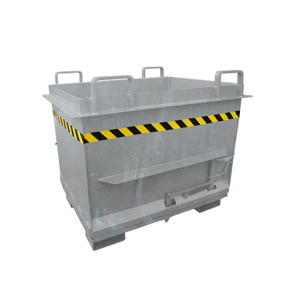 Illustration du produit: Eichinger® Benne à fond basculant en version conique, 2 000 kg, 1 000 litres galvanisée à chaud