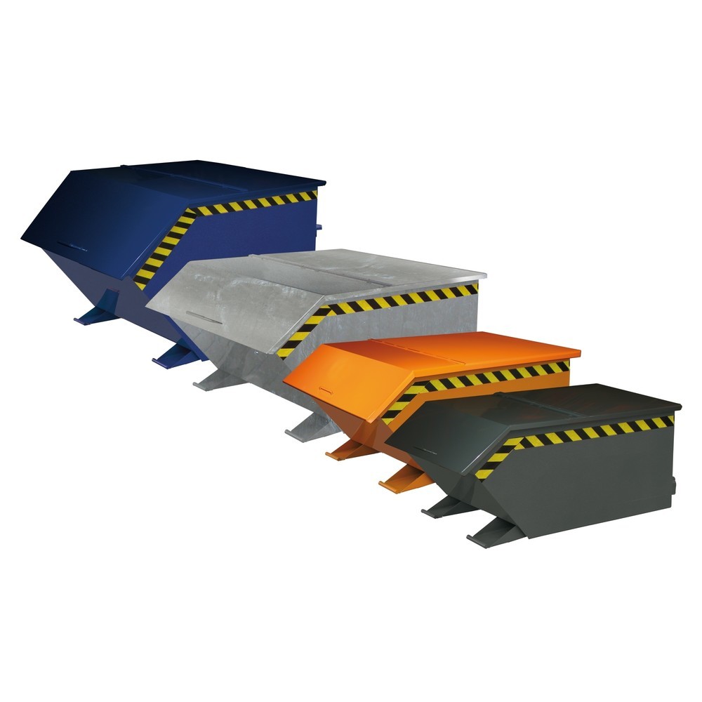 Produktabbildung: Deckel für Eichinger® Kippbehälter extragroß und massiv, 2500 kg, Volumen 4 m³
