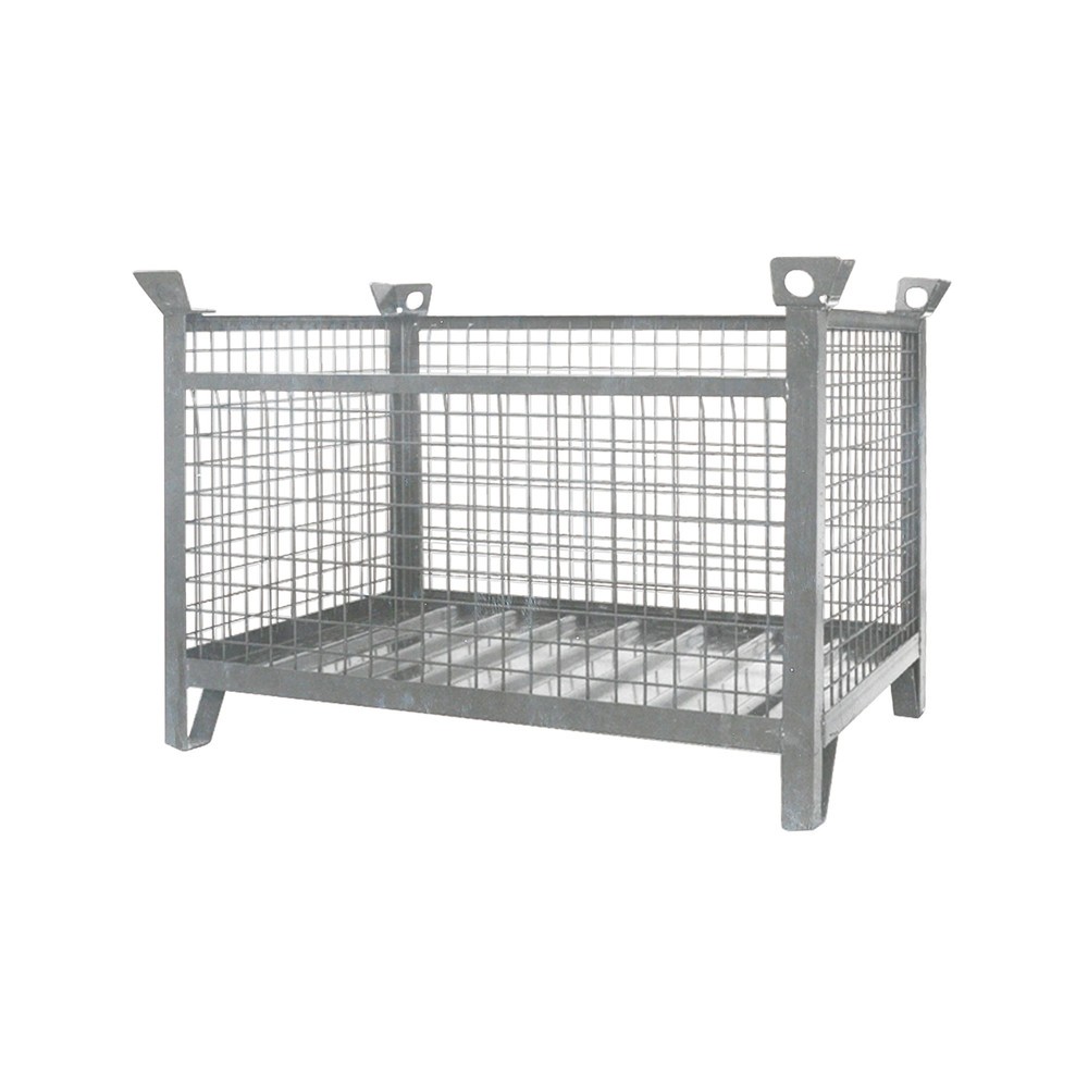 Produktabbildung Nr. 1: Eichinger® Industrie-Gitterbox-Stapelpalette, 1500 kg, LxBxH 1200x800x750 mm, feuerverzinkt