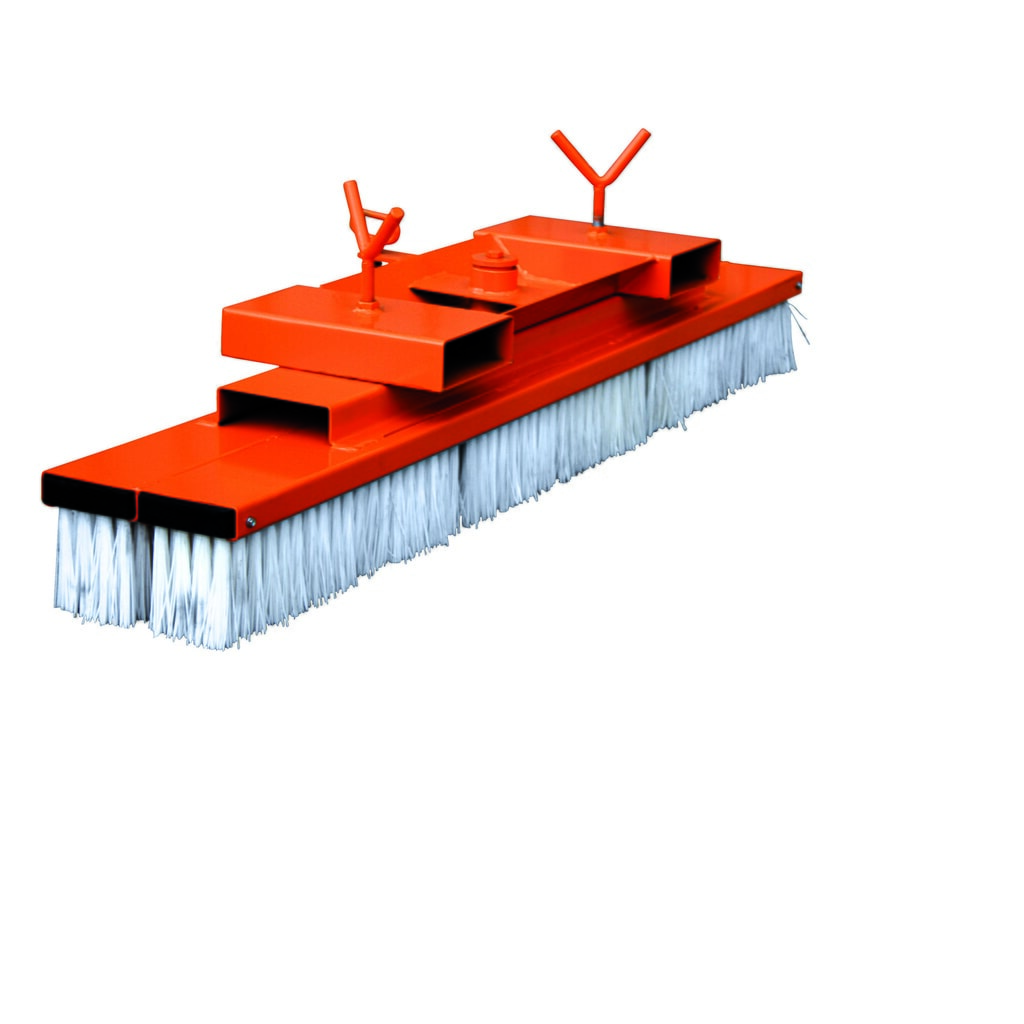 Produktabbildung Nr. 1: Eichinger® Kehrbesen für Gabelstapler, Radlader, etc., Breite 1000 mm reinorange