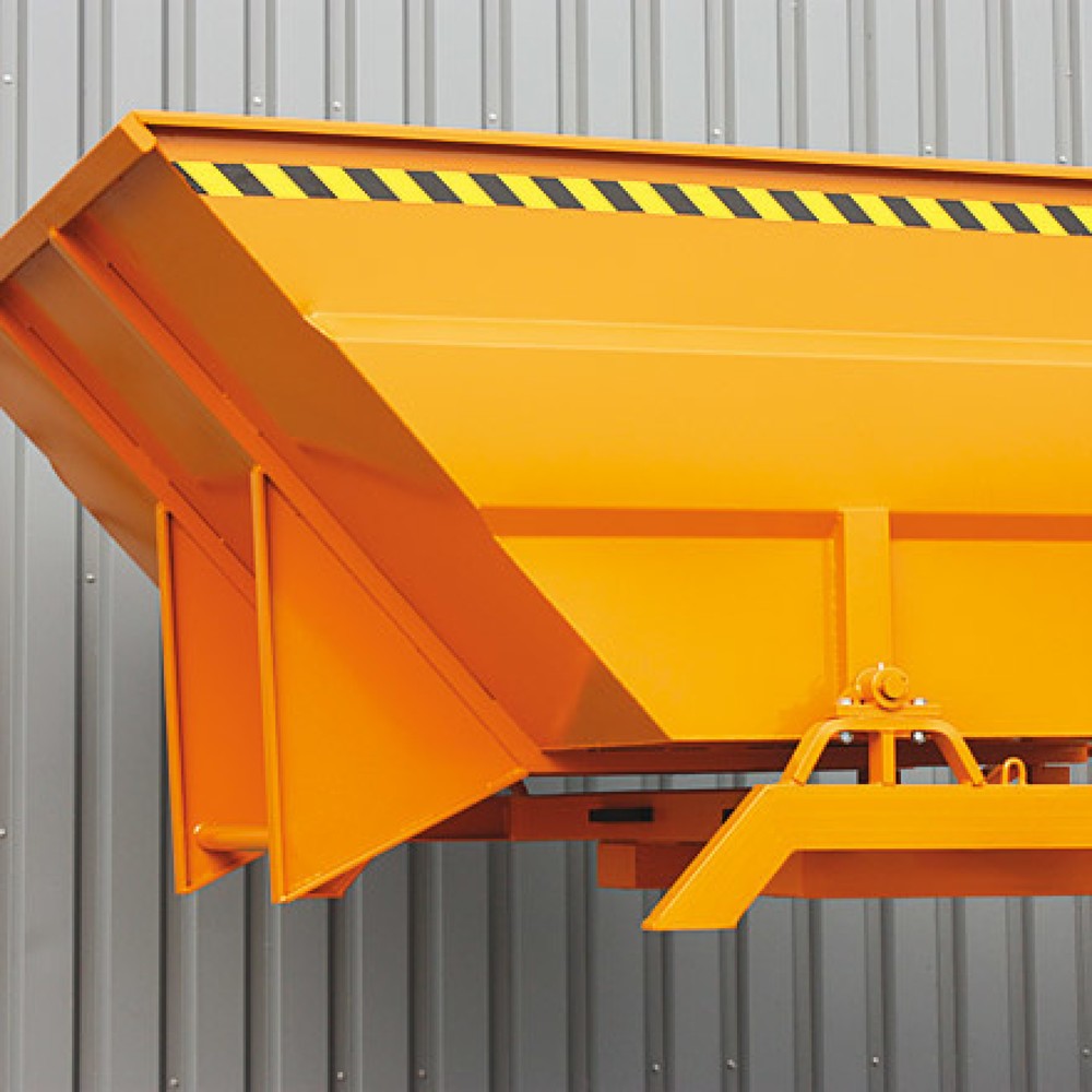 Produktabbildung Nr. 6: Eichinger® Kippbehälter extragroß und massiv, 2500 kg, 4000 Liter, enzianblau