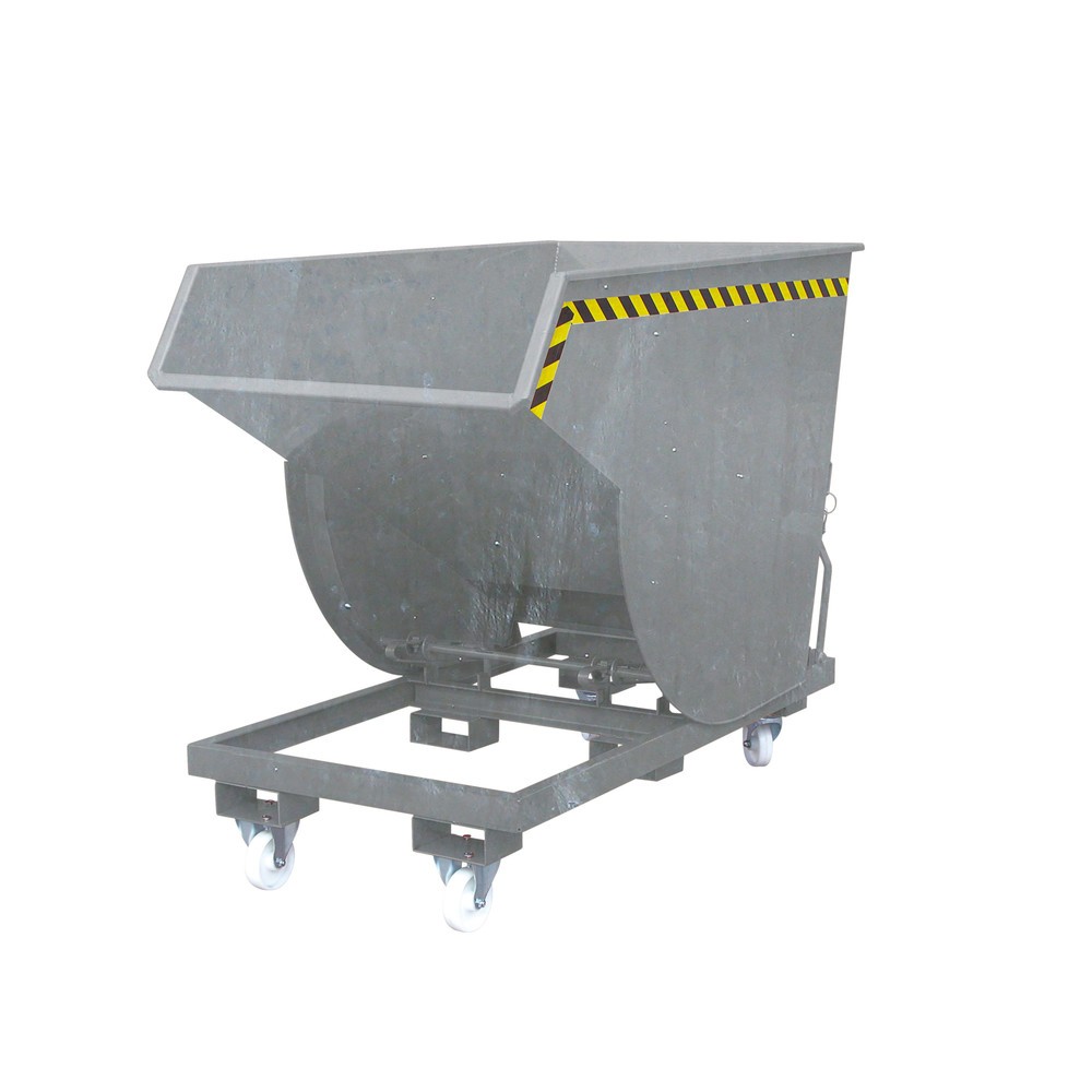 Produktabbildung: Eichinger® Kippbehälter in hoher Bauhöhe, 3500 kg, 2500 Liter, feuerverzinkt
