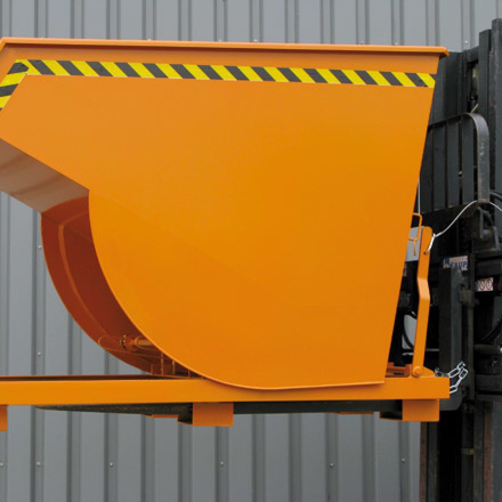 Produktabbildung Nr. 5: Eichinger® Kippbehälter in hoher Bauhöhe, 3000 kg, 750 Liter, reinorange