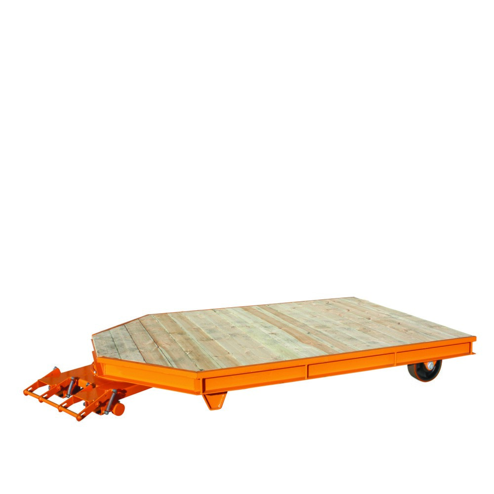 Produktabbildung Nr. 1: Eichinger® Kommissionierplattform, LxB 3610x2000 mm, reinorange