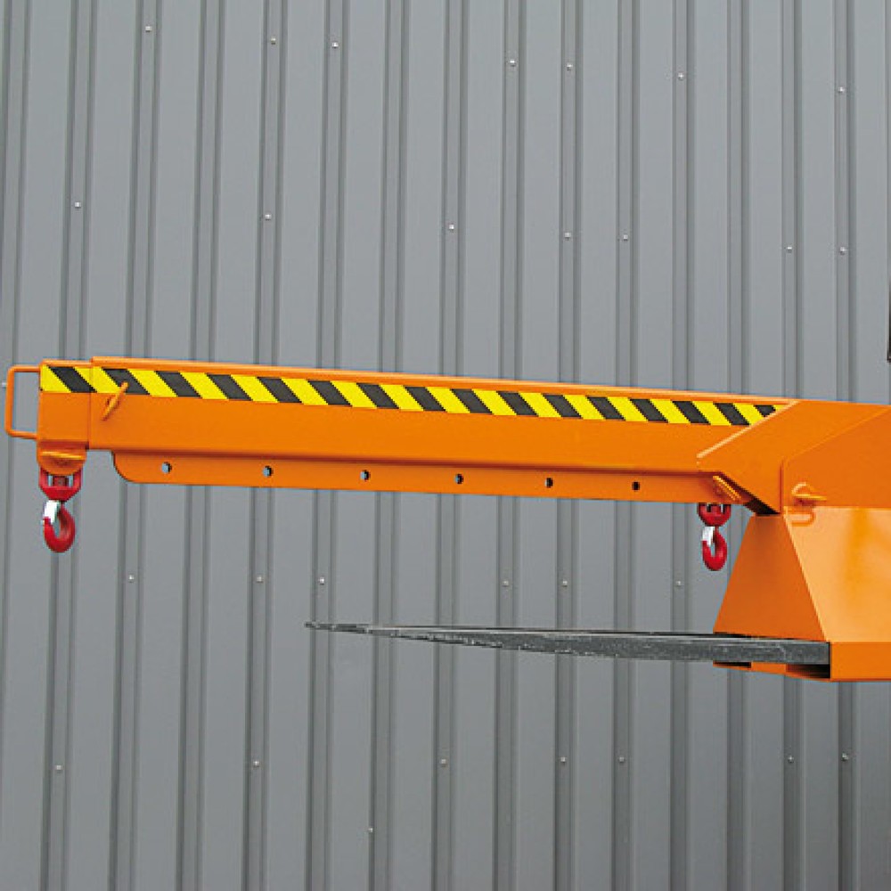 Produktabbildung Nr. 4: Eichinger® Kranarm teleskopierbar und höhenverstellbar, 2500 kg,  enzianblau