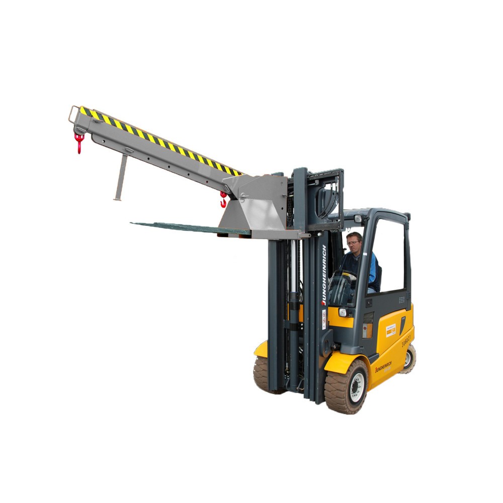 Produktabbildung Nr. 1: Eichinger® Kranarm teleskopierbar und höhenverstellbar, 2500 kg,  feuerverzinkt