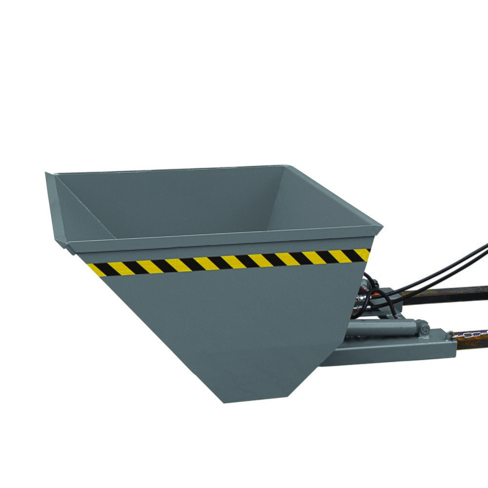 Produktabbildung: Eichinger® Ladeschaufel mit hydraulischer Kippvorrichtung, 1600 kg, 500 Liter anthrazitgrau