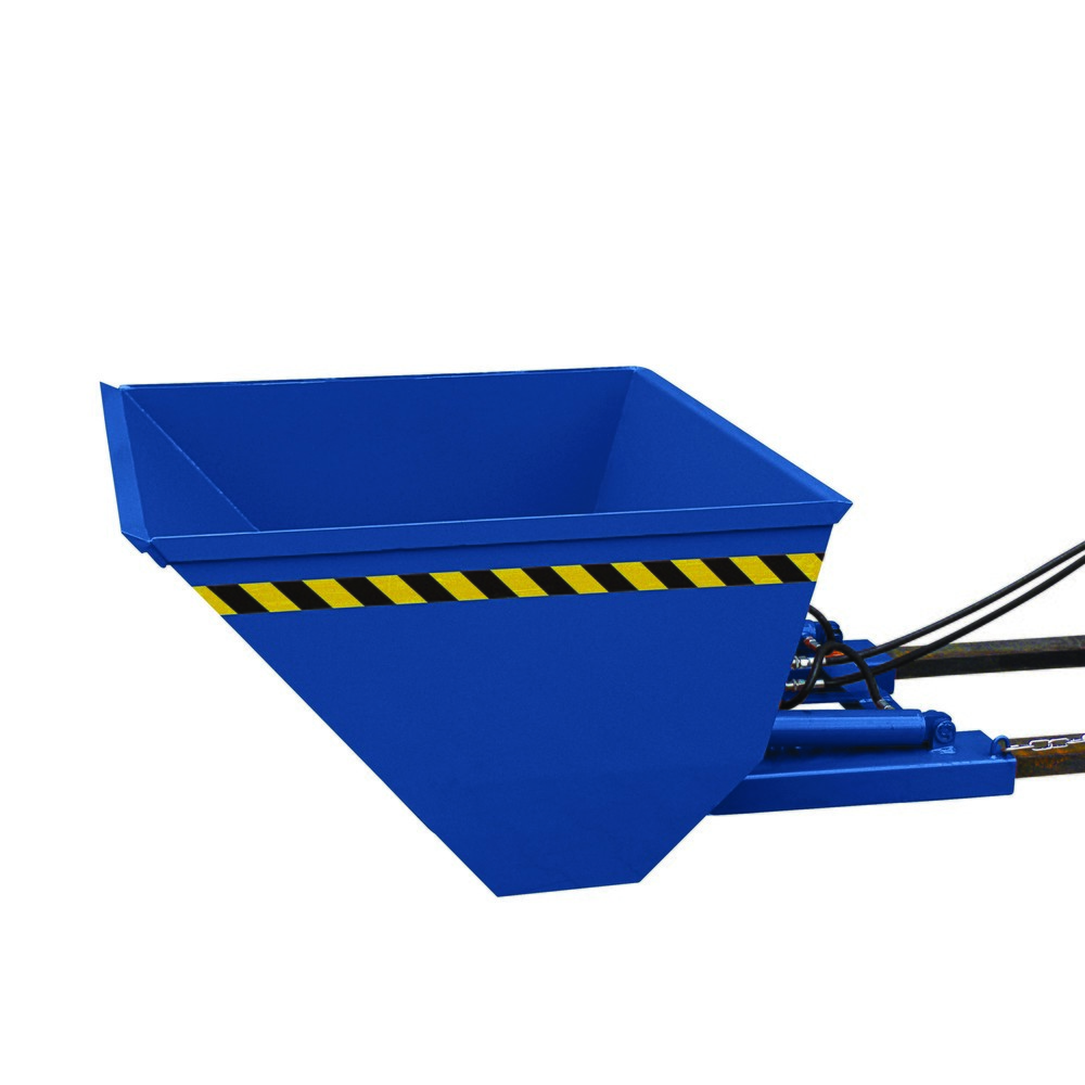 Produktabbildung Nr. 1: Eichinger® Ladeschaufel mit hydraulischer Kippvorrichtung, 1600 kg, 500 Liter enzianblau
