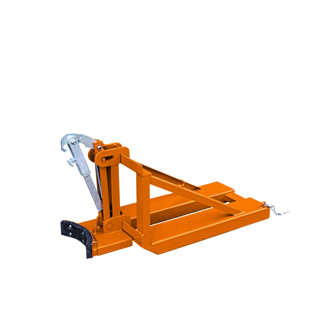 N° de l'image du produit 1 : Eichinger® Lève-fûts pour fûts en acier et en plastique, 1 fût, orangé pur