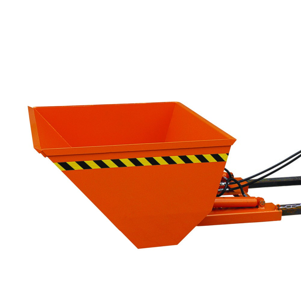Illustration du produit: Eichinger® Pelle chargeuse avec dispositif de basculement hydraulique, 1 600 kg, 500 litres orangé pur