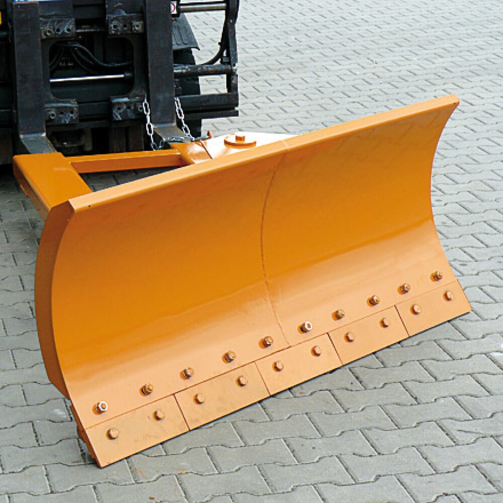 N° de l'image du produit 2 : Eichinger® Pelle chasse-neige, largeur de lame 1 500 mm orangé pur, acier