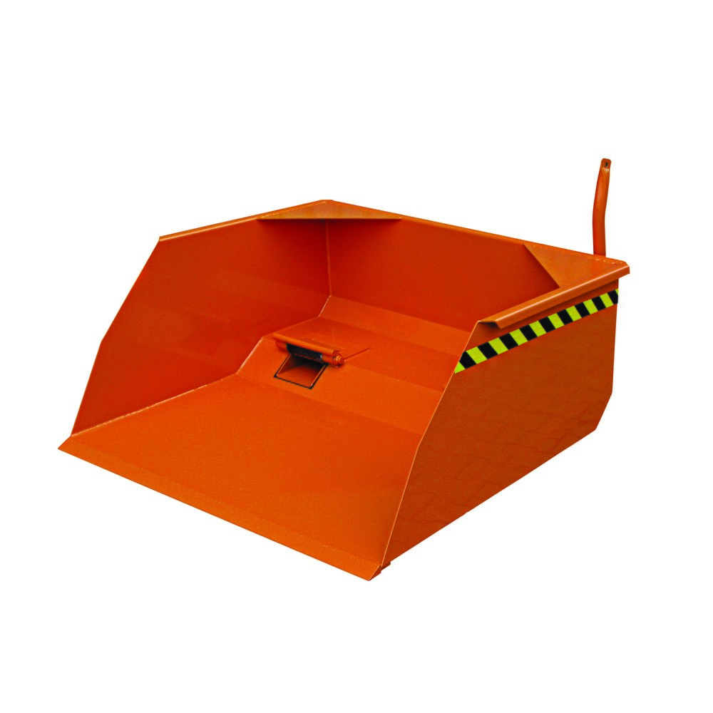Illustration du produit: Eichinger® Pelle godet avec passage de fourche pour chariot élévateur, 1 500 kg, 300 litres orangé pur