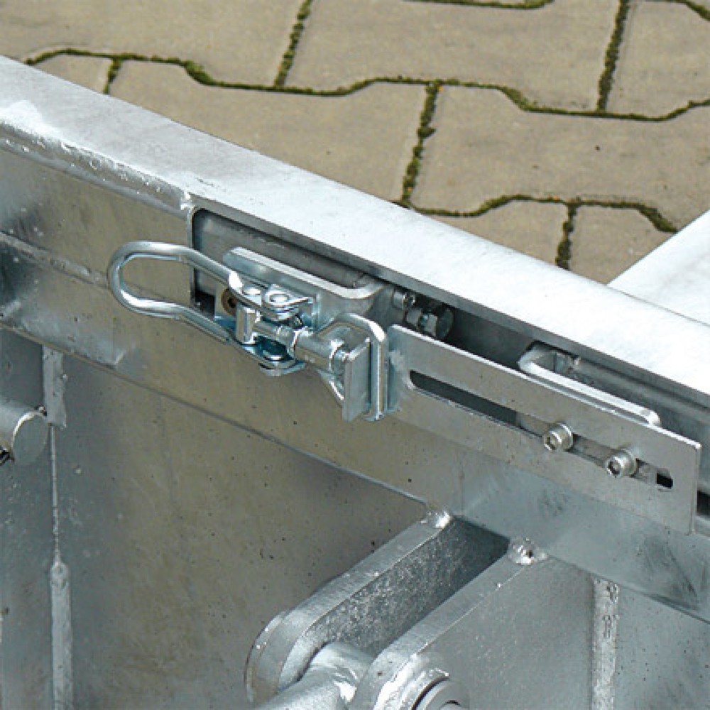 N° de l'image du produit 2 : Eichinger® Basculeur de poubelle pour grandes poubelles (MGB), 600 kg, orangé pur