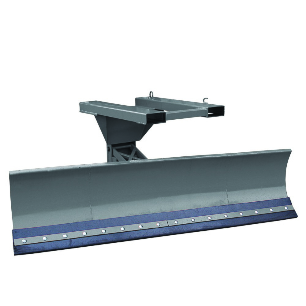 Produktabbildung: Eichinger® Schneepflug mit Niveauausgleich, Einfahrtasche oben Schildbreite 1500 mm anthrazitgrau, gummi