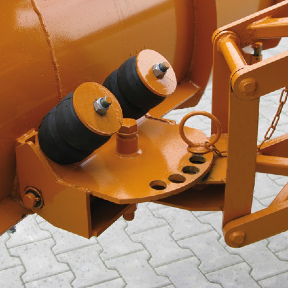 Produktabbildung Nr. 4: Eichinger® Schneepflug mit Niveauausgleich, Einfahrtasche unten Schildbreite 1500 mm reinorange, stahl