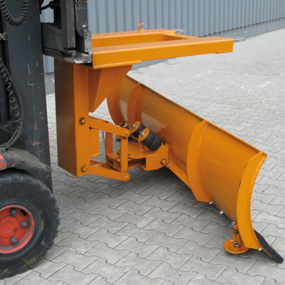 Produktabbildung Nr. 5: Eichinger® Schneepflug mit Niveauausgleich, Einfahrtasche unten Schildbreite 1500 mm reinorange, stahl