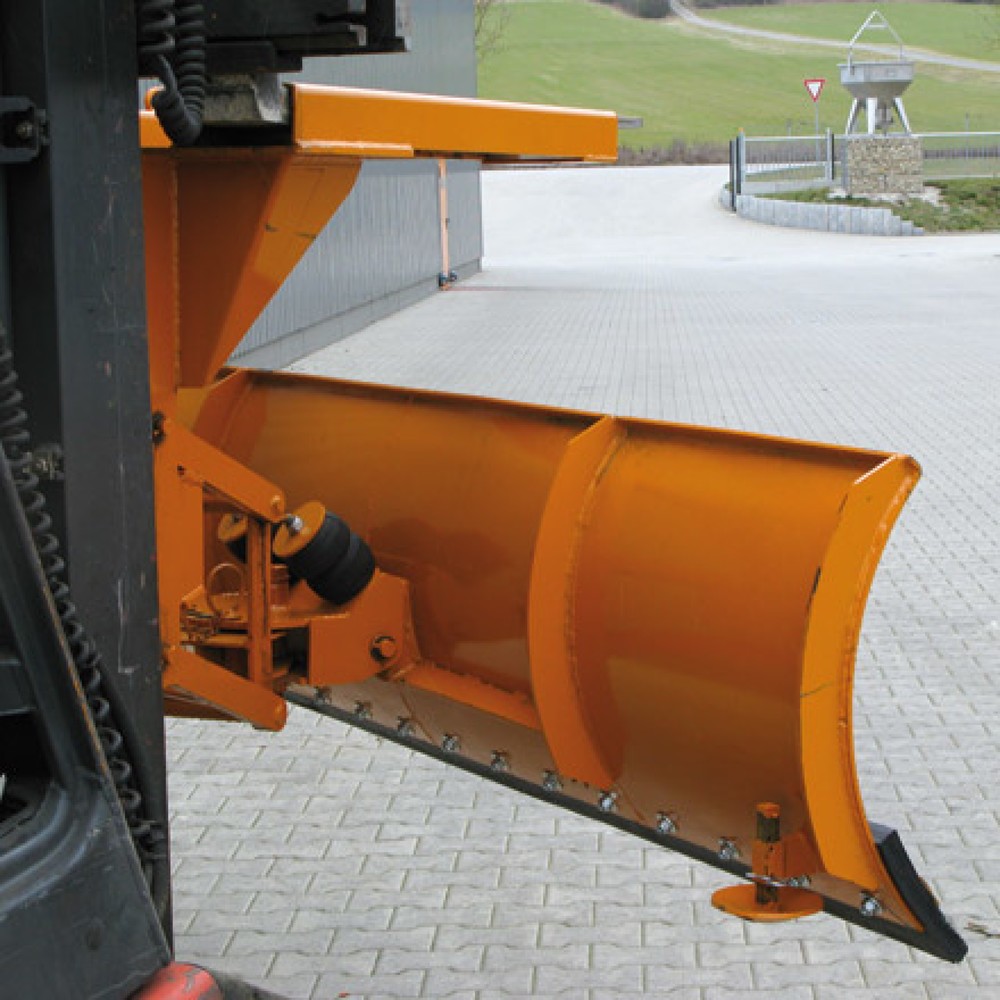 Produktabbildung Nr. 6: Eichinger® Schneepflug mit Niveauausgleich, Einfahrtasche unten Schildbreite 1500 mm reinorange, stahl