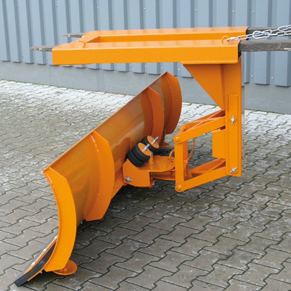 Produktabbildung Nr. 8: Eichinger® Schneepflug mit Niveauausgleich, Einfahrtasche unten Schildbreite 1500 mm reinorange, stahl