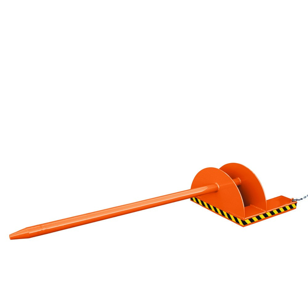 Produktabbildung Nr. 1: Eichinger® Tragdorn Aufnahme über Gabelzinken, 1500 kg, Länge 2800 mm, Dorn Durchm. 85 mm, reinorange
