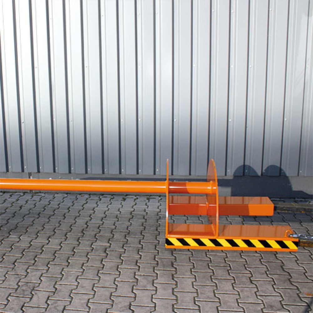 Produktabbildung Nr. 4: Eichinger® Tragdorn Aufnahme über Gabelzinken, 1000 kg, Länge 2800 mm, Dorn Durchm. 85 mm, enzianblau