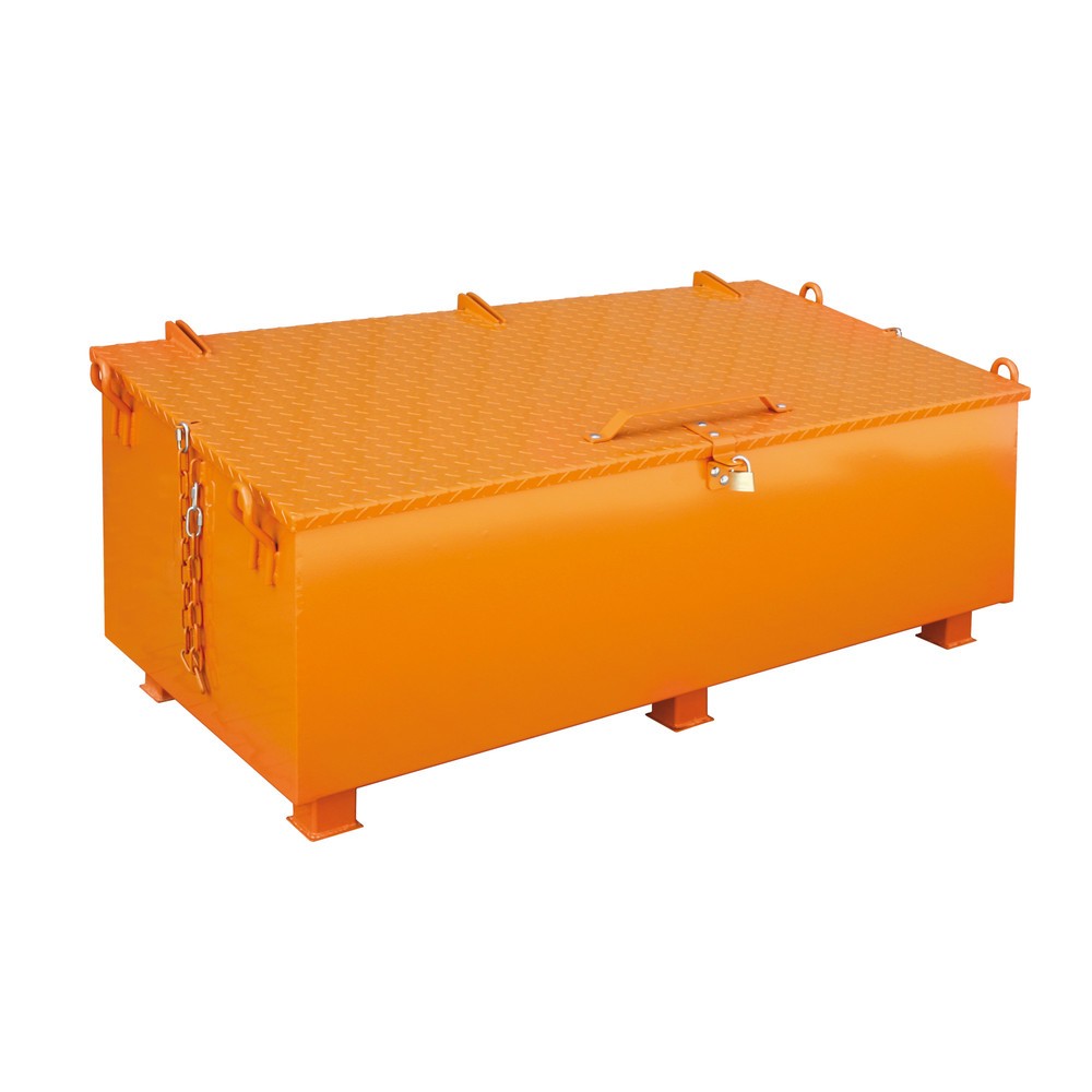 Produktabbildung Nr. 1: Eichinger® Werkzeugkiste, Stahl, 300 kg, 300 LIter, reinorange