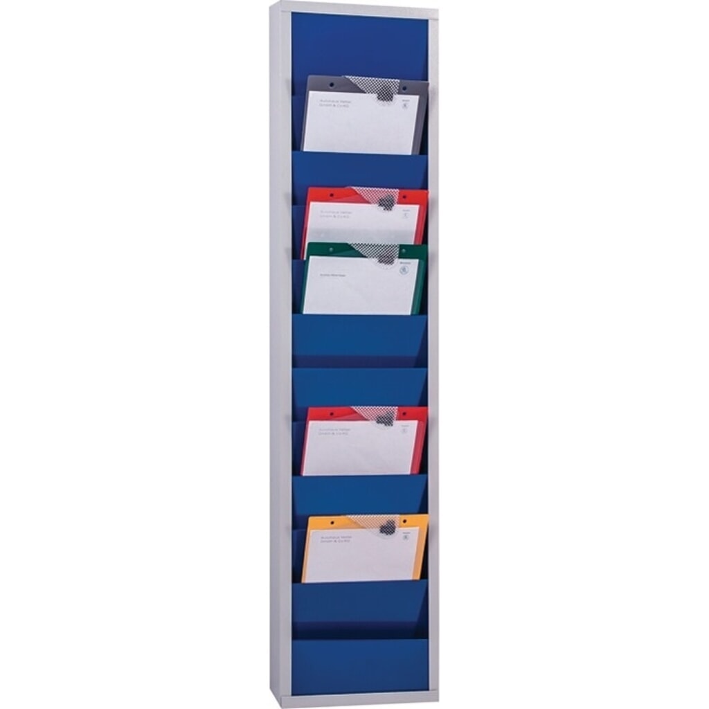 EICHNER Werkstattplaner, ultramarinblau, RAL 5002, H1278xB315xT74 mm, 1-reihig Produktabbildung: EICHNER Werkstattplaner, ultramarinblau, RAL 5002, H1278xB315xT74 mm, 1-reihig