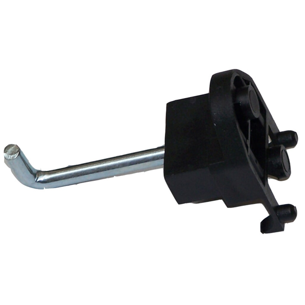 Einfach-Haken-Set, gebogen, Tiefe 30 mm Produktabbildung: Einfach-Haken-Set, gebogen, Tiefe 30 mm