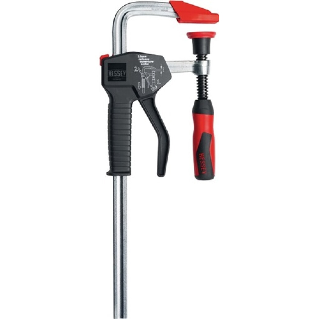 Produktabbildung: Einhandzwinge EHZ Spann-W.300mm A.100mm BESSEY