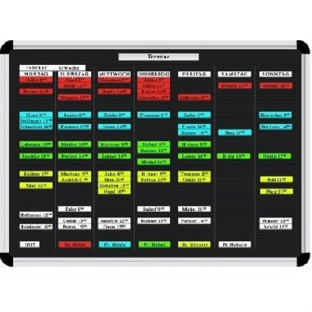 Produktabbildung Nr. 2: Ultradex Einsteckkarte Planrecord 140703 70x32mm rosa 90 St./Pack.