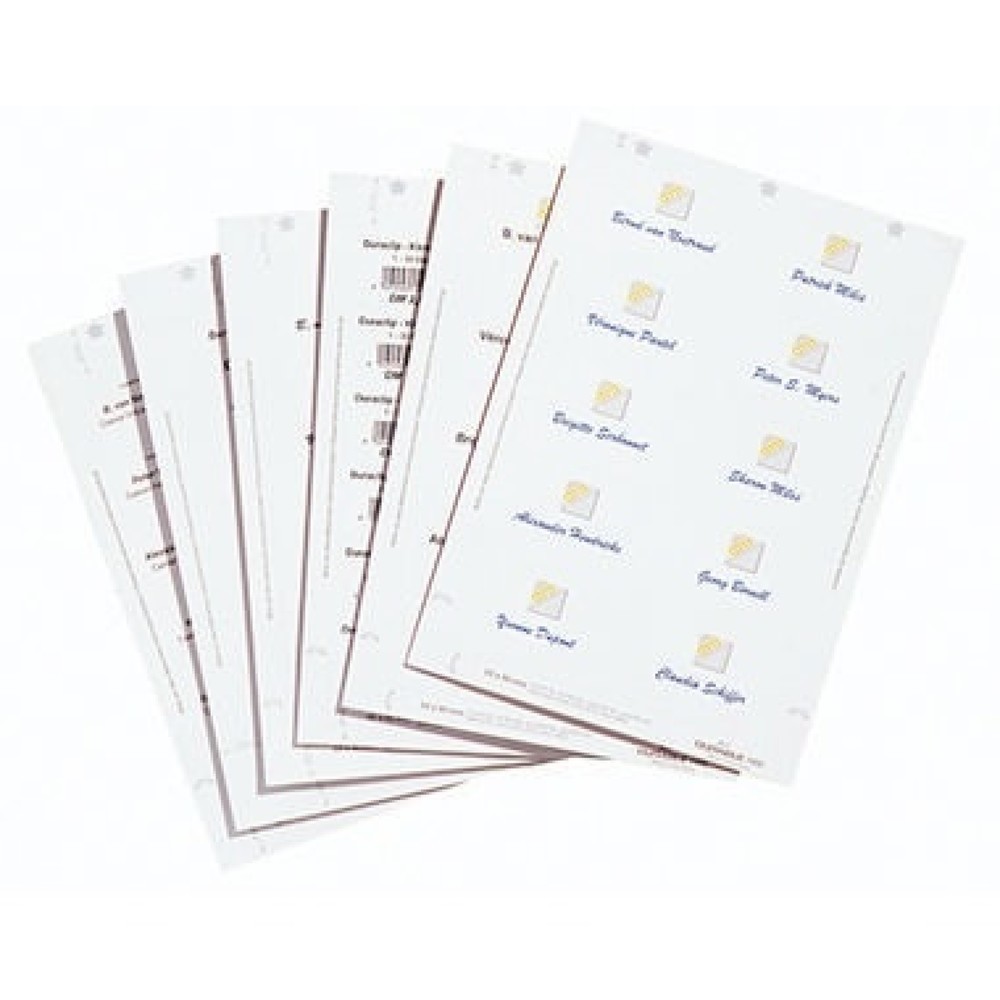 Produktabbildung: DURABLE Einsteckschild BADGEMAKER 145902 150x63mm weiß 40 St./Pack