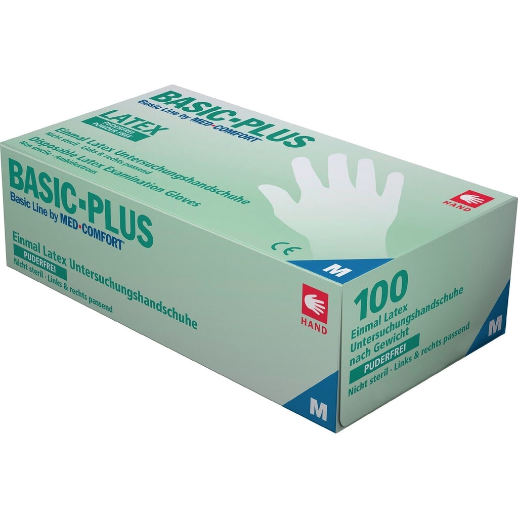 Einweghandschuhe Basic Plus, Latex