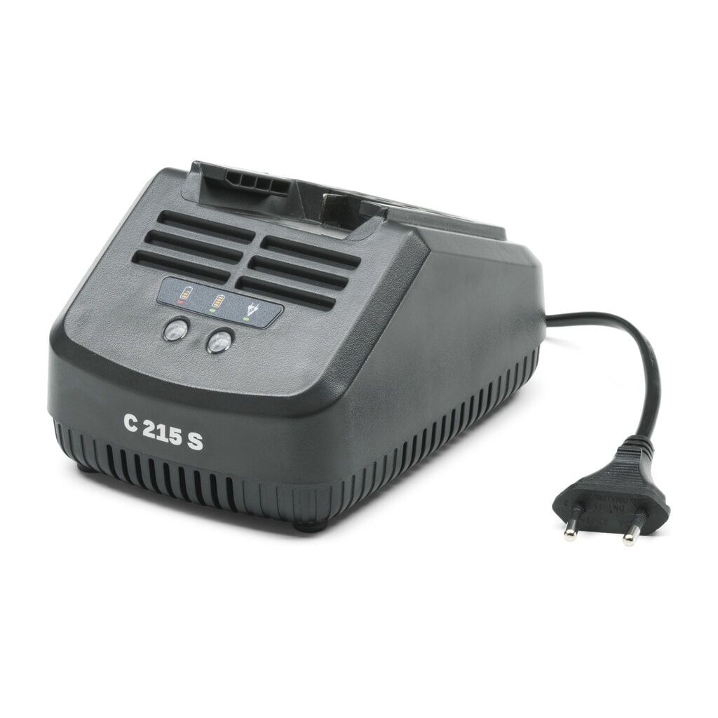 Einzel-Ladegerät C 215 S, für STIGA 100er-Serie Produktabbildung: Einzel-Ladegerät C 215 S, für STIGA 100er-Serie