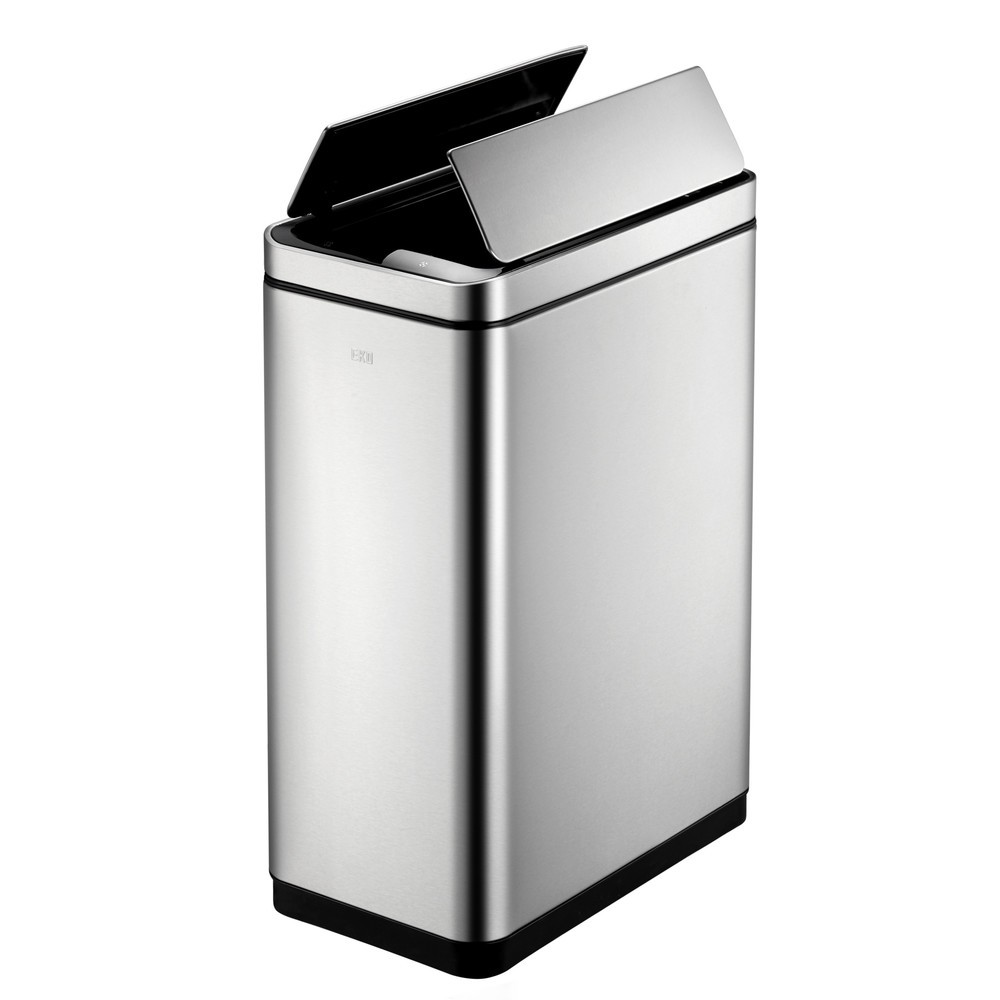 Produktabbildung Nr. 3: EKO Abfallbehälter Deluxe Phantom Sensor, 2x20 Liter, Edelstahl mattiert
