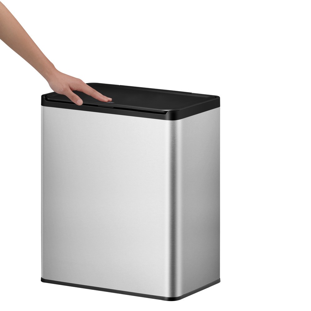 Produktabbildung Nr. 5: EKO Abfallbehälter Essential Touch, 2x20 Liter, Edelstahl mattiert