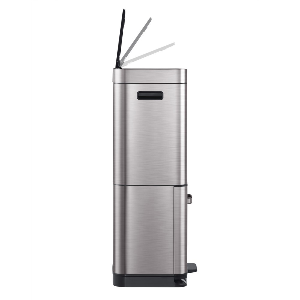 Produktabbildung Nr. 6: EKO Abfallbehälter Himalaya, mit Sensor, 1x35 + 1x25 Liter, Edelstahl mattiert